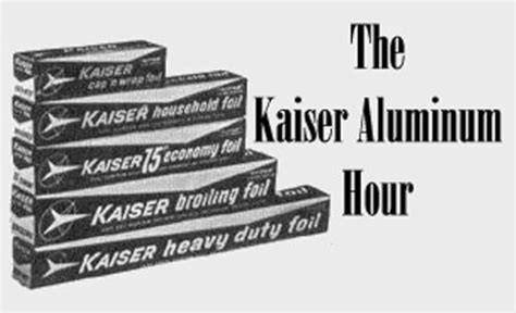  The Kaiser Aluminum Hour - Exploring Cold War Tensions and Family Dramas on Television!